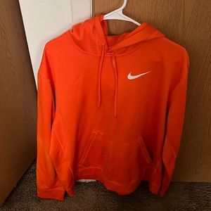 Bright orange Men’s Nike hoodie